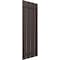 Ekena Millwork True Fit PVC Four Board Spaced Board-n-Batten Shutters, Raisin Brown , 23W x 36H, PR TFP101SBF23X036TB - alternate 2
